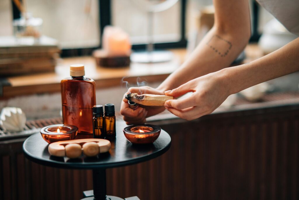 Essention oils and scented candles are perfect gifts for your mother's health on this mother's day.