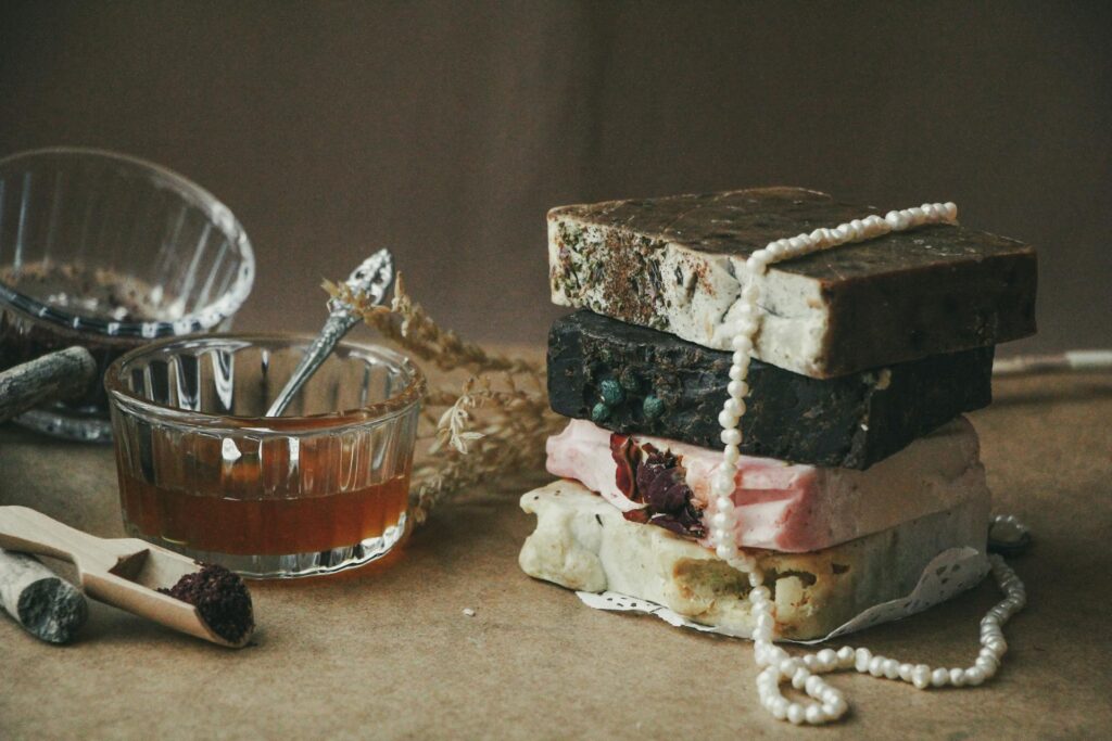 Natural soap perfect itiem for personalized mother's day box.